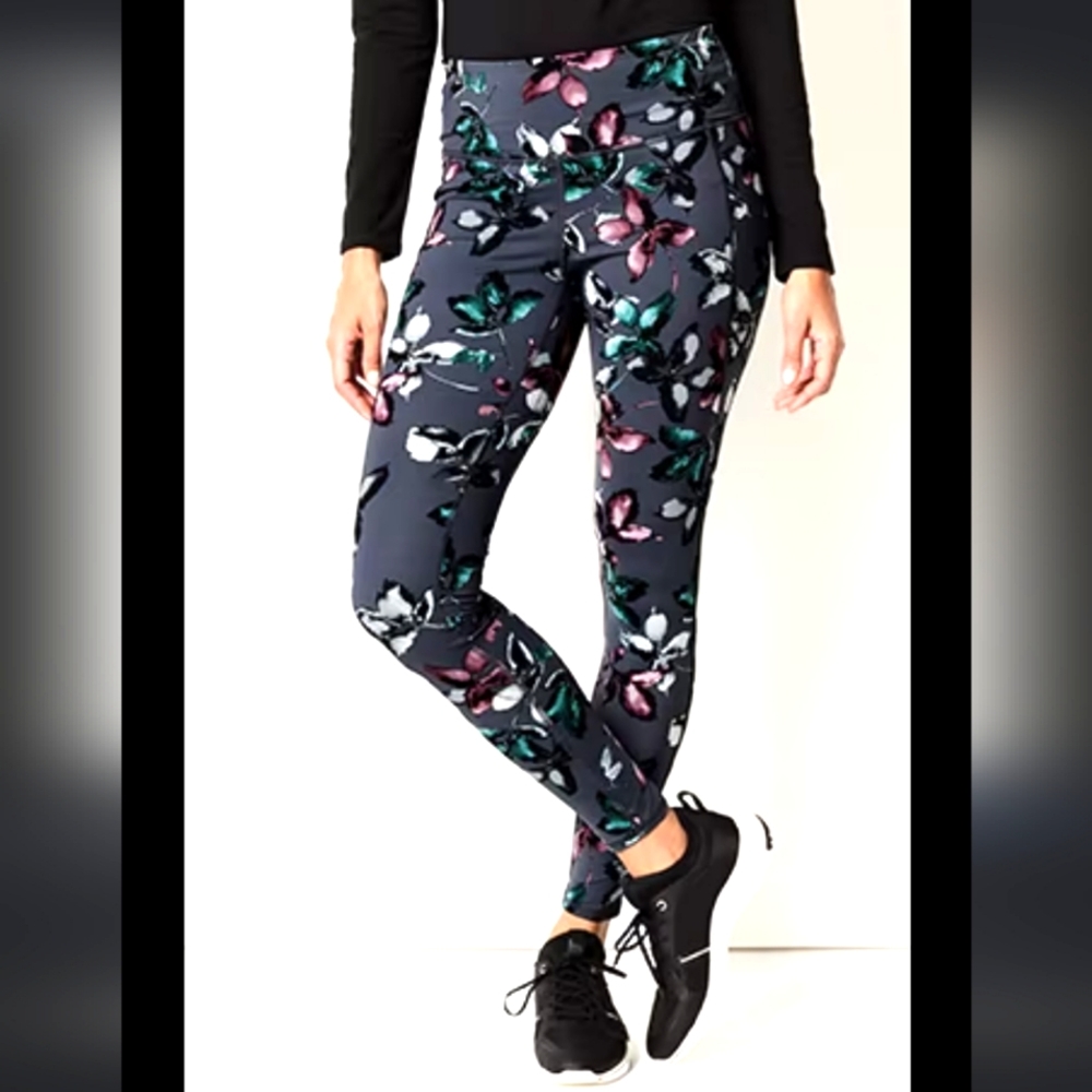 J.Jill fit Performance Stash Pockets Salutaion Leggings